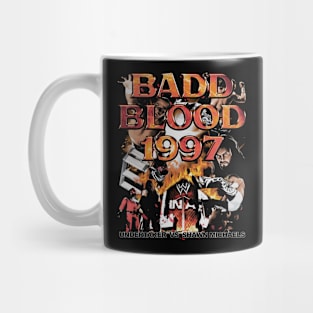 Shawn Michaels Vs. Undertaker Badd Blood 1997 Mug